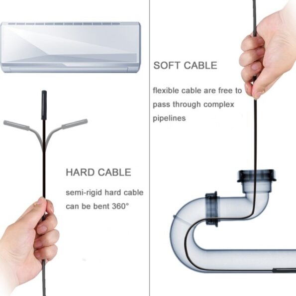 Camera Inspeção Boroscópio Wifi 1200p