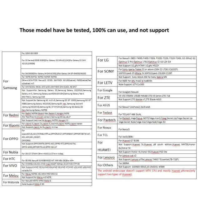 Camera Inspeção Boroscópio Pc Android 4+